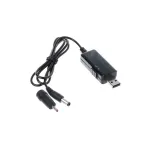 Перетворювач підвищуючий напругу для WiFi роутера USB 5V -> DC 9/12V, KWS-912V / Шнур для маршрутизатора