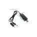 Перетворювач підвищуючий напругу для WiFi роутера USB 5V -> DC 9/12V, KWS-912V / Шнур для маршрутизатора