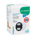 Прокладки лактаційні BabyOno Natural nursing Чорні 24шт