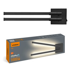 LED світильник настінний VIDEX WL042 10W 3000-4000-6000K Black LED світильник настінний VIDEX WL042 10W 3000-4000-6000K Black