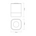 LED світильник акумуляторний TITANUM TLTF-016RW LED світильник акумуляторний TITANUM TLTF-016RW