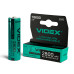 Аккумулятор Videx литий-ионный 18650 (без защиты) 2800mAh color box/1шт