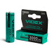 Аккумулятор Videx литий-ионный 18650 (без защиты) 3000mAh color box/1шт