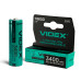 Аккумулятор Videx литий-ионный 18650 (без защиты) 3400mAh color box/1шт