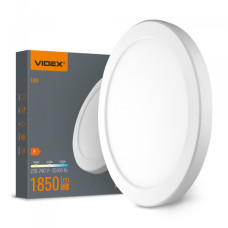 LED светильник круглый VIDEX DL6R 18W 3000K-4000K-6500K White