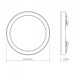LED светильник круглый VIDEX DL6R 24W 3000K-4000K-6500K White