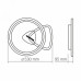 LED светильник функциональный VIDEX DECORA 52W VL-CLD-993-BSL