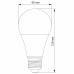 LED лампа TITANUM A65 15W E27 3000K LED лампа TITANUM A65 15W E27 3000K