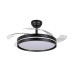 LED Світильник з вентилятором VIDEX CLF06 60W 3000K-4200K-6000K Black