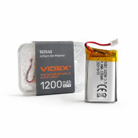 Аккумулятор VIDEX Li-pol VLF-B102540-12 1200mAh 1шт