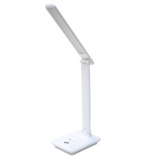 LED світильник настільний ElectroHouse EH-TB-01W акумуляторний з функцією повербанку 10Вт, білий LED світильник настільний ElectroHouse EH-TB-01W акумуляторний з функцією повербанку 10Вт, білий