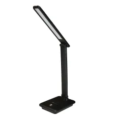 LED світильник настільний ElectroHouse EH-TB-02B акумуляторний з функцією повербанку 10Вт, чорний LED світильник настільний ElectroHouse EH-TB-02B акумуляторний з функцією повербанку 10Вт, чорний