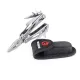Мультиинструмент INTERTOOL HT-0540,165 мм, 12 в 1, с чехлом 