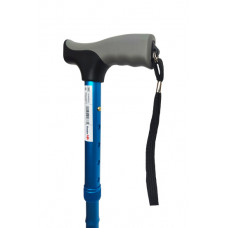 Тростина алюмінієва складна телескопічна 11874/F/SZ-BLU синій
