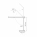 LED лампа настольная VIDEX VL-TF15B 20W 4100K