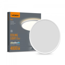 LED світильник з декоративною підсвіткою VIDEX DL5R 44W 3000K-4000K-5000K White