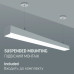 LED світильник лінійний VIDEX BN03 30W 0.6М 5000K 220V Black