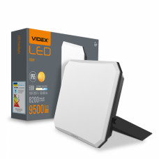 LED прожектор VIDEX F3 100W 5000K 220V Black (VLE-F3-1005B)