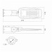 LED фонарь уличный VIDEX (поворотный) 30W 5000K Серый