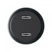 Автомобільний зарядний пристрій HAVIT HV-CC2014 60W 2xUSB-C Black Автомобільний зарядний пристрій HAVIT HV-CC2014 60W 2xUSB-C Black
