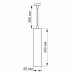 LED светильник подвесной накладной VIDEX 10W 4100K белый
