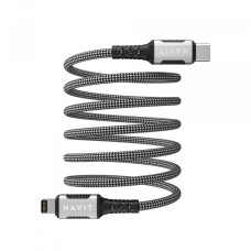 Кабель USB-C - Lightning HAVIT CB6298 PD30W 1м ( магнітний)