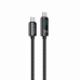 Кабель Type-C to Type-C HAVIT HV-CB6247 PD100W 5A 2м з LED екраном