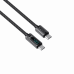 Кабель Type-C to Type-C HAVIT HV-CB6247 PD100W 5A 2м з LED екраном