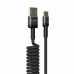 Кабель спиральный USB Type-C HAVIT HV-CB6252 2.4A 1.5м