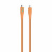Кабель USB-C to USB-C HAVIT HV-CB6254 PD60W 3A 1м з LED індикатором Orange