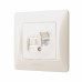 Розетка CAT6 одинарна комп'ютерна кремова VIDEX BINERA Розетка CAT6 одинарна комп'ютерна кремова VIDEX BINERA