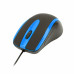 Проводная мышь HAVIT HV-MS753 USB Black/Blue (1000 DPI, 3 кл)