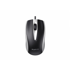 Проводная мышь HAVIT HV-MS871 USB Gray (1200 DPI, 3 кл)