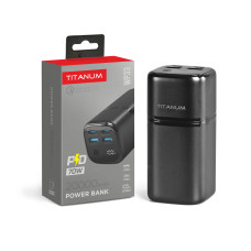 Повербанк 20000mAh TITANUM WP33 PD70W Black Повербанк 20000mAh TITANUM WP33 PD70W Black