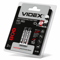 Акумулятори Videx HR03 / AAA 800mAh 1шт