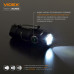 Портативный светодиодный фонарик VIDEX VLF-A055 600Lm 5700K
