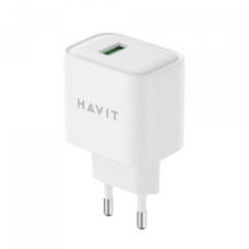 Зарядний пристрій HAVIT HV-UCY001 USB 18W White