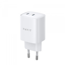 Зарядний пристрій HAVIT UC45 PD45W 2xUSB-C White
