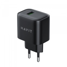 Зарядний пристрій HAVIT HV-UCY001 USB 18W Black